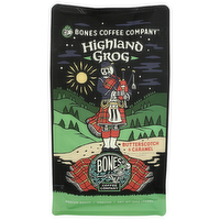 Bones Coffee Company Highland Grog Medium Roast Ground Coffee - 12 Ounce