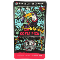 BONES COFFEE COMPANY Costa Rica Ground - 12 Ounce