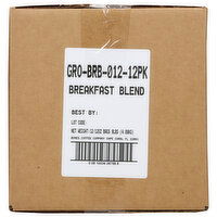 BONES COFFEE COMPANY Grnd Brkfst Blend - 12 Ounce - 12 Count