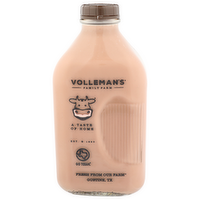 Volleman's Family Farm Chocolate Milk Hg - 64 Fluid Ounce