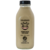 VOLLEMAN's Family Farm Qt Cappuccino Milk - 32 Fluid Ounce