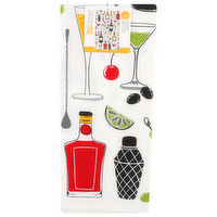 Mukitchen Cocktails Designer Dishtowel - 1 Each