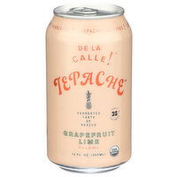 De La CALLE! Grapefruit Lime Carbonated Organic Probiotic Tepache Drink, Palmoa - 12 Fluid Ounce