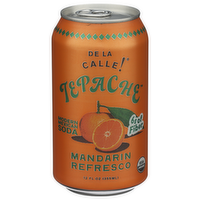 De La CALLE! Mandarin Soda Calle Tepache - 12 Fluid Ounce - 1 Count
