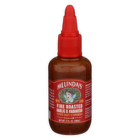 MELINDA's Fire Roasted Garlic And Habanero Garlic & Habanero Pepper SAUCE. Caddy - 2 Fluid Ounce
