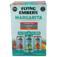 Flying Embers Lime, Strawberry, Mango Sparkling Ready To Drink Cocktail - 12 Fluid Ounce - 6 Count