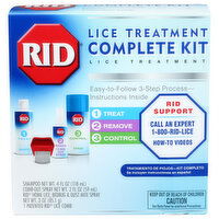 Rid Lice Treatment Complete Kit - 9 Fluid Ounce