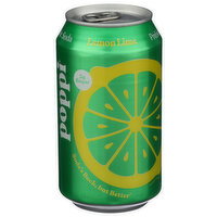 Poppi Lemon Lime Prebiotic Soda - 12 Fluid Ounce