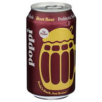 POPPI Root Beer Soda Prbtc 4-Pack - 12 Fluid Ounce