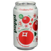 Poppi Cranberry Fizz Prebiotic Soda - 12 Fluid Ounce