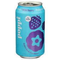 Poppi Wild Berry - 12 Fluid Ounce
