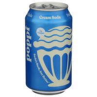 Poppi Cream Soda Prebiotic Soda - 12 Fluid Ounce