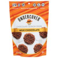 UNDERCOVER Milk Chocolate Quinoa Crisp - 3 Ounce