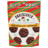 Undercover Dark Chocolate + Peppermint Mini Quinoa Crisps - 3 Ounce