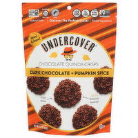 Undercover Dark Chocolate + Pumpkin Spice Mini Quinoa Crisps - 3 Ounce