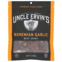 Uncle ERVIN's Jerky Bohemian Garlic - 3 Ounce