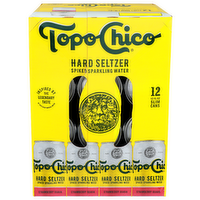 TOPO CHICO Strawberry Guava Hard Seltzer Spiked Sparkling Water - 12 Fluid Ounce - 12 Count
