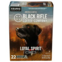 Black Rifle Coffee Citrus, Chocolate, And Berries 100% Arabica Company Single Serve Light Roast K-Cup Pods, Loyal Spirit - 0.386 Ounce - 22 Count