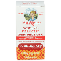 MARYRUTH's Unflavored Women's Daily Care 3-In-1 Probiotic 40 Bil Cfu - 30 Count