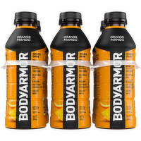 Bodyarmor Orange Mango Sports Drink Bottles - 120 Fluid Ounce