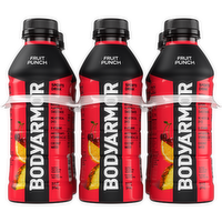 Bodyarmor Fruit Punch Sports Drink Bottles - 120 Fluid Ounce