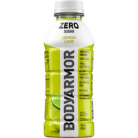 Bodyarmor Zero Sugar Lemon Lime Electrolyte Sports Drink, Bottle - 16 Fluid Ounce