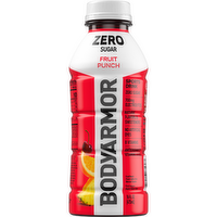 Bodyarmor Zero Sugar Fruit Punch Electrolyte Sports Drink, Bottle - 16 Fluid Ounce
