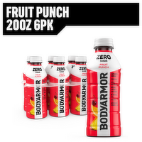 Bodyarmor Zero Sugar Fruit Punch Sports Drink Bottles - 120 Fluid Ounce