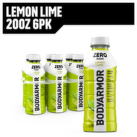 Bodyarmor Zero Sugar Lemon Lime Sports Drink Bottles - 120 Fluid Ounce