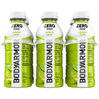Bodyarmor Zero Sugar Lemon Lime Sports Drink Bottles - 16 Fluid Ounce - 6 Count
