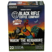 Black Rifle Coffee Robusta Higher Caffine Company Single Serve Medium Roast K-Cup Pods, Wakin The Neighbors - 0.386 Ounce - 22 Count