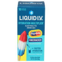 Liquid I.V. Popsicle Firecracker - 0.56 Ounce - 10 Count