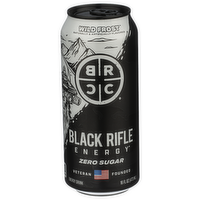 Black Rifle Coffee Company Citrus Carbonated Caffine Energy Zero