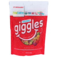 Yumearth Organic Giggles Chewy Candy Bites - 5 Ounce