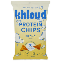 Khloud Nacho Protein Tortilla Chips - 5 Ounce