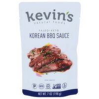Kevin's Natural Foods Paleo, Keto Korean BBQ Sauce - 7 Ounce
