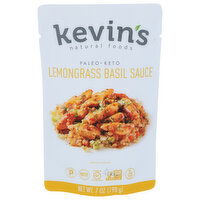 Kevin's Natural Foods Paleo, Keto Lemongrass Basil Sauce - 7 Ounce