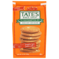 TATE's Bake Shop Cookie Pumpkin Spice Cookies, Limited Edition - 6.5 Ounce