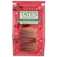 TATE's Bake Shop Cookie Gingersnap Shipper Holiday House - 6.5 Ounce
