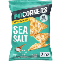 PopCorners Popped-Corn Snacks Sea Salt - 7 Ounce