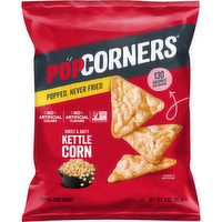 PopCorners Kettle Corn Popped-Corn Snacks Sweet & Salty - 3 Ounce