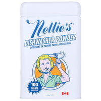 Nellie's Dishwasher Pwdr 100 Scoop - 0.035 Pound - 100 Count