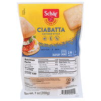 Schar Gluten Free Ciabatta Artisan Style - 7 Ounce