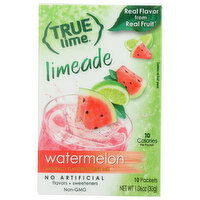 True Lemon Watermelon Lemonade Flavor Drink Mix  - 0.106 Ounce - 10 Count
