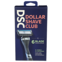 Dollar Shave Club Razor Starter 12 3 6 Bladehandle - 1 Each