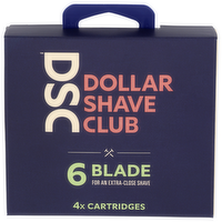 Dollar Shave Club Dsc Razor Refill Dispenser 12 4 6 Blade - 4 Count