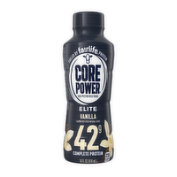 Core Power Elite High Protein Shake, Vanilla, Bottle - 14 Fluid Ounce
