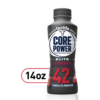 Core Power Strawberry Protein Shake Bottle - 14 Fluid Ounce