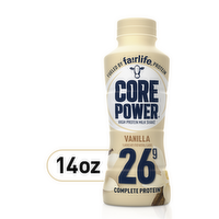 Core Power Protein Shake, Vanilla, Bottle - 14 Fluid Ounce