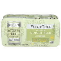 FEVER-TREE Ginger Beer Cans - 5.07 Fluid Ounce - 8 Count